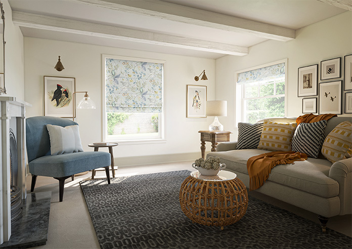 Iquitos, Duckegg - Roman Blind - Image 6